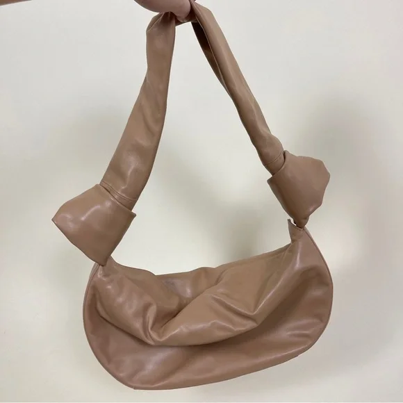 Little Liffner Double Knot Bag in Beige - Picture 15 of 16